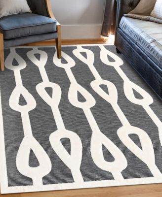 Prismatic Drops 9'x12' Area Rug