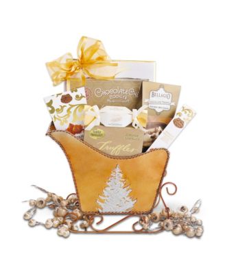 Sweet Sleigh Rides Gift Basket, 8 Piece