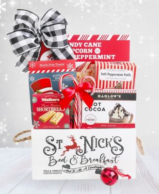 St. Nick's Bed Breakfast Gift Basket, 10 Piece