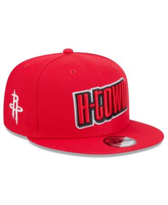 New Era Men's Red Houston Rockets 2024/25 City Edition Alternate 9FIFTY ...