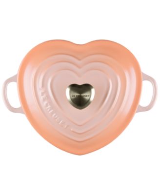 Enameled Cast Iron 1.25-Quart Traditional Heart Cocotte Dutch Oven