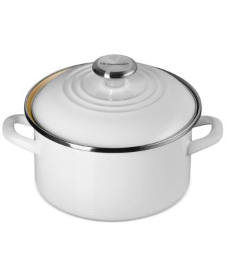 Enamel On Steel Petite Stockpot 3.8 Qt.
