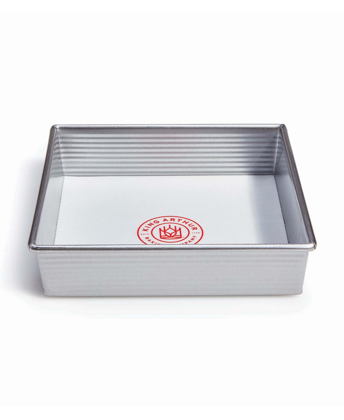 King Arthur Baking Company Nonstick 4-piece Round And Square Pan Liners In White,red