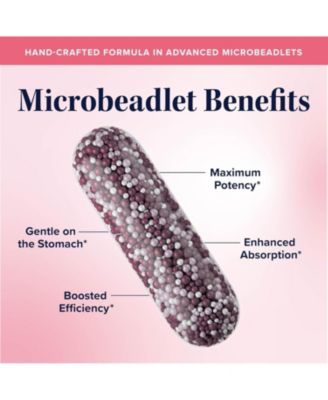 Myo-Inositol & D-Chiro Inositol for Hormone Balance for Women | Microbeadlet Technology to Regulate Menstrual Cycle & Support Ovarian Health | Myo Inositol & D Chiro Inositol | Non-GMO, 120 Capsules