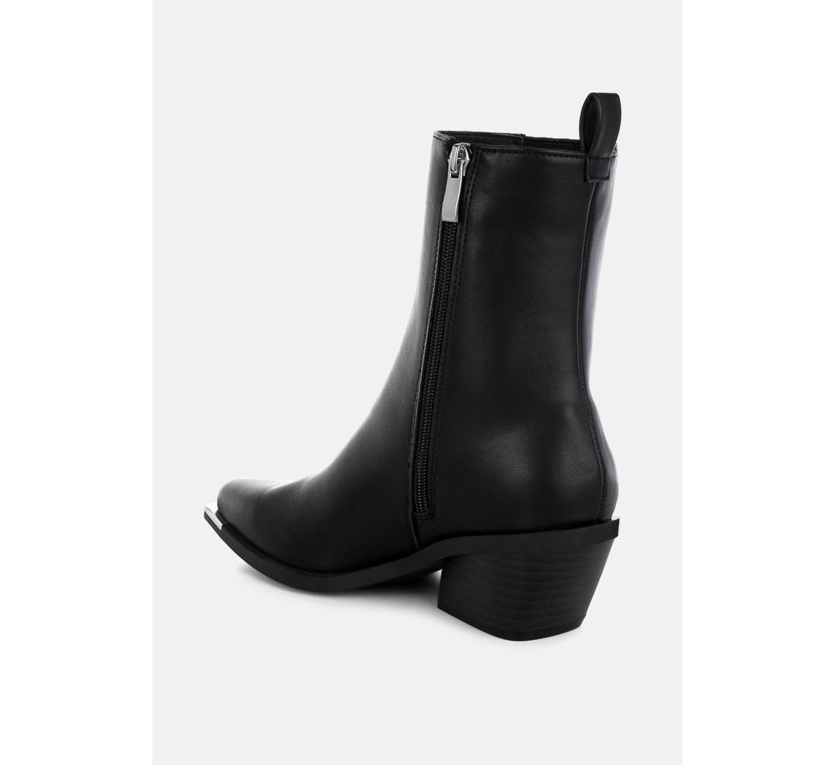 London Rag Jeffers High Ankle Chelsea Boots