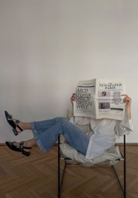 Betula Eyelets & Buckle Detail Flats