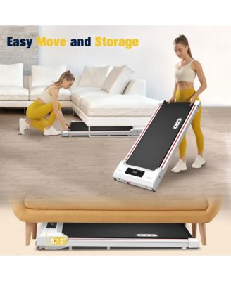 Walking Pad Under Desk Treadmill 265LBS 2.25HP Running Machine for Home Office