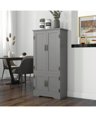 48.5" Kitchen Pantry, Storage Cabinet, Cupboard Organizer,