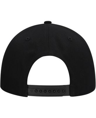 Men's Black Los Angeles Lakers Core Logo Hitch Adjustable Hat