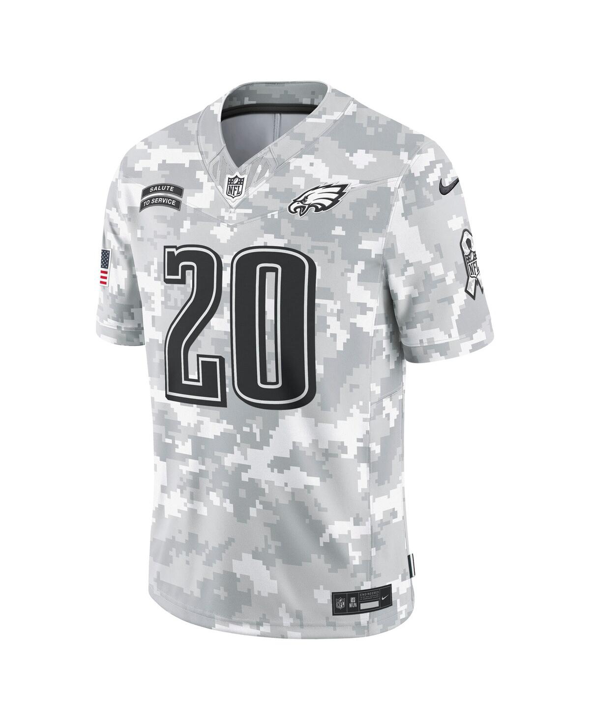 Nike Men's Brian DawkinsPhiladelphia Eagles 2024 Salute to Service Retired Player Limited Jersey - Arctic Camo