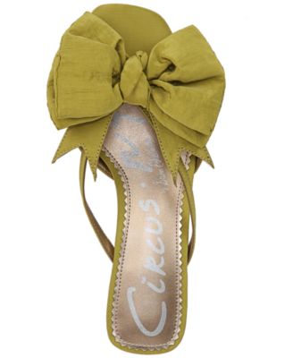  Women's Natalina Bow Kitten-Heel Dress Sandals