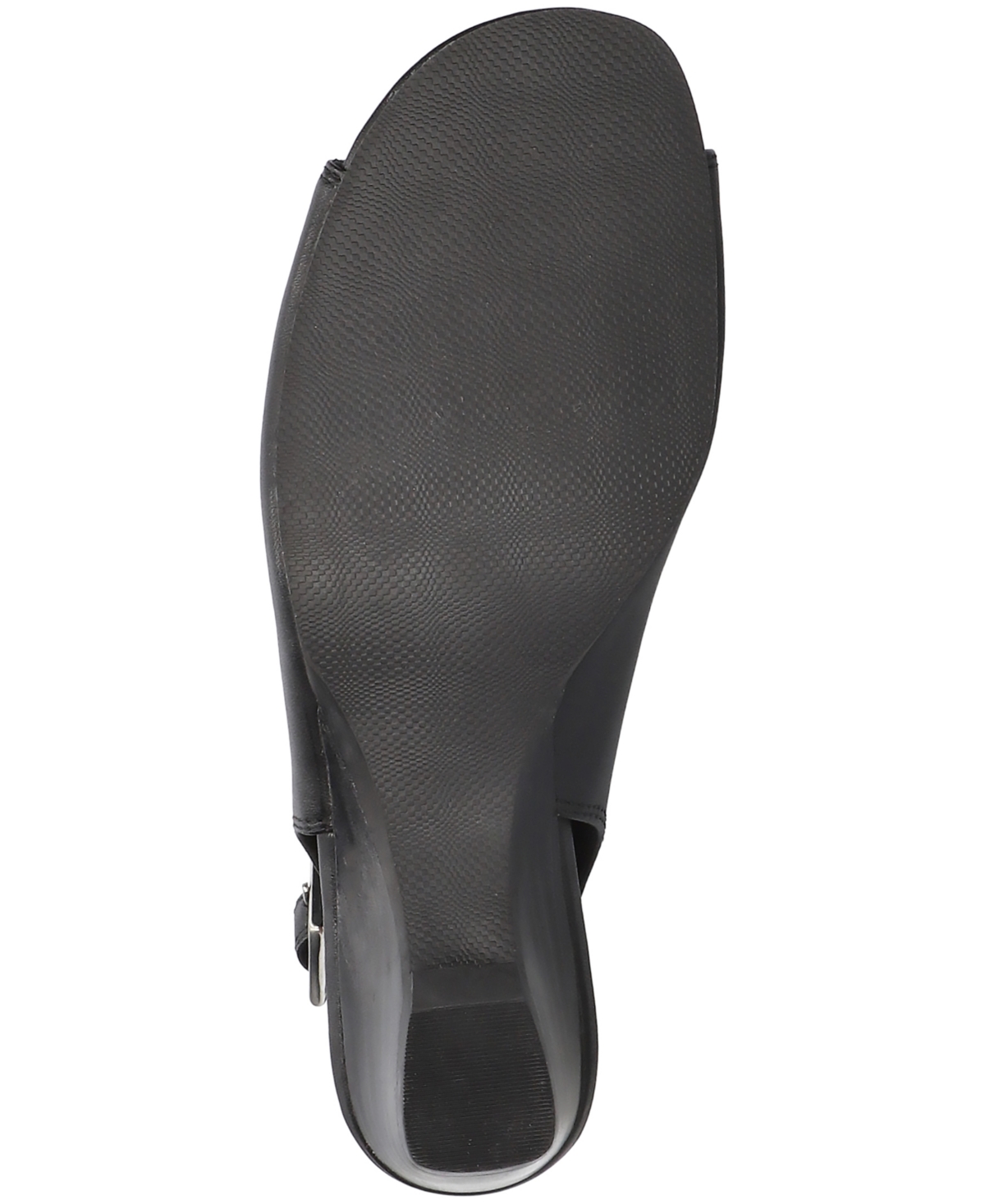Bella Vita Yakira Strappy Wedge Sandal In Black Leather