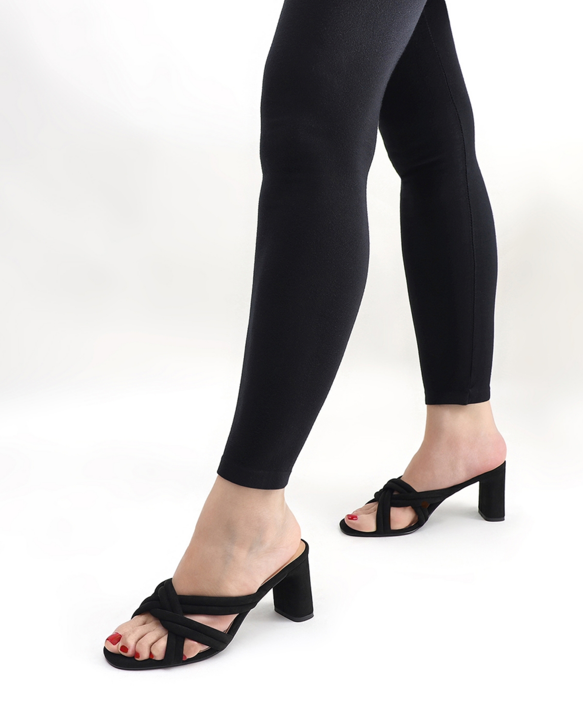 Bella Vita Women's Carmen Dress Heeled Sandals In Black Suede