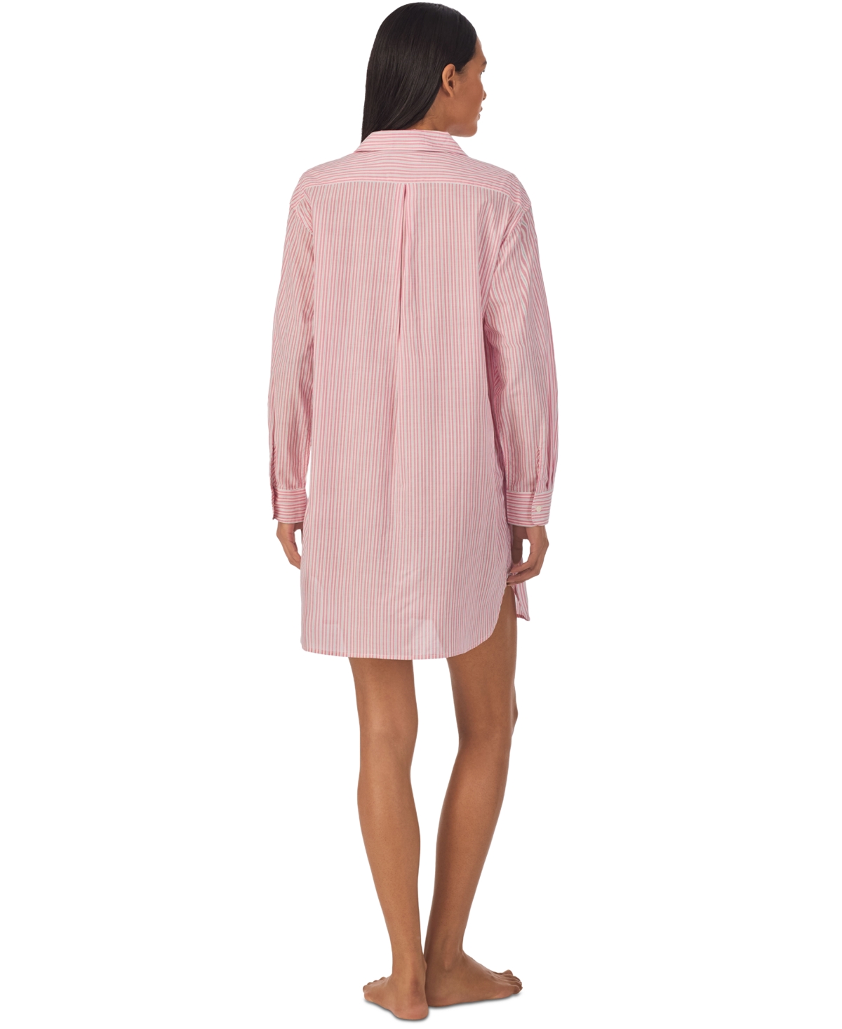Lauren Ralph Lauren Women's Long-Sleeve His Shirt Sleepshirt