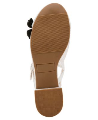 Little and Big Girls Sofya Mesh Flats with Flowers