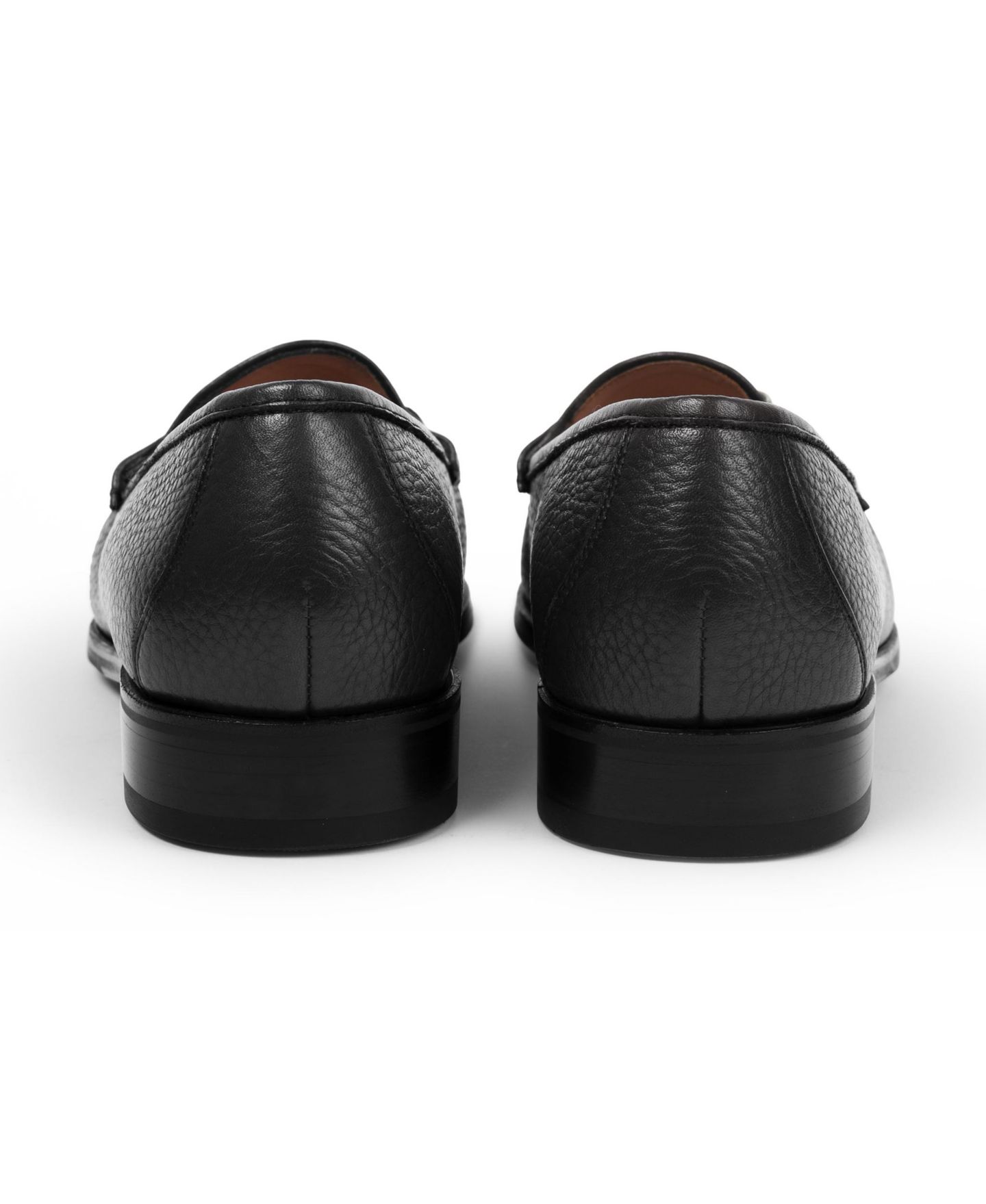 Мужские туфли Anthony Veer Lucca Bit Loafer, цвет: Чёрный — фото 4