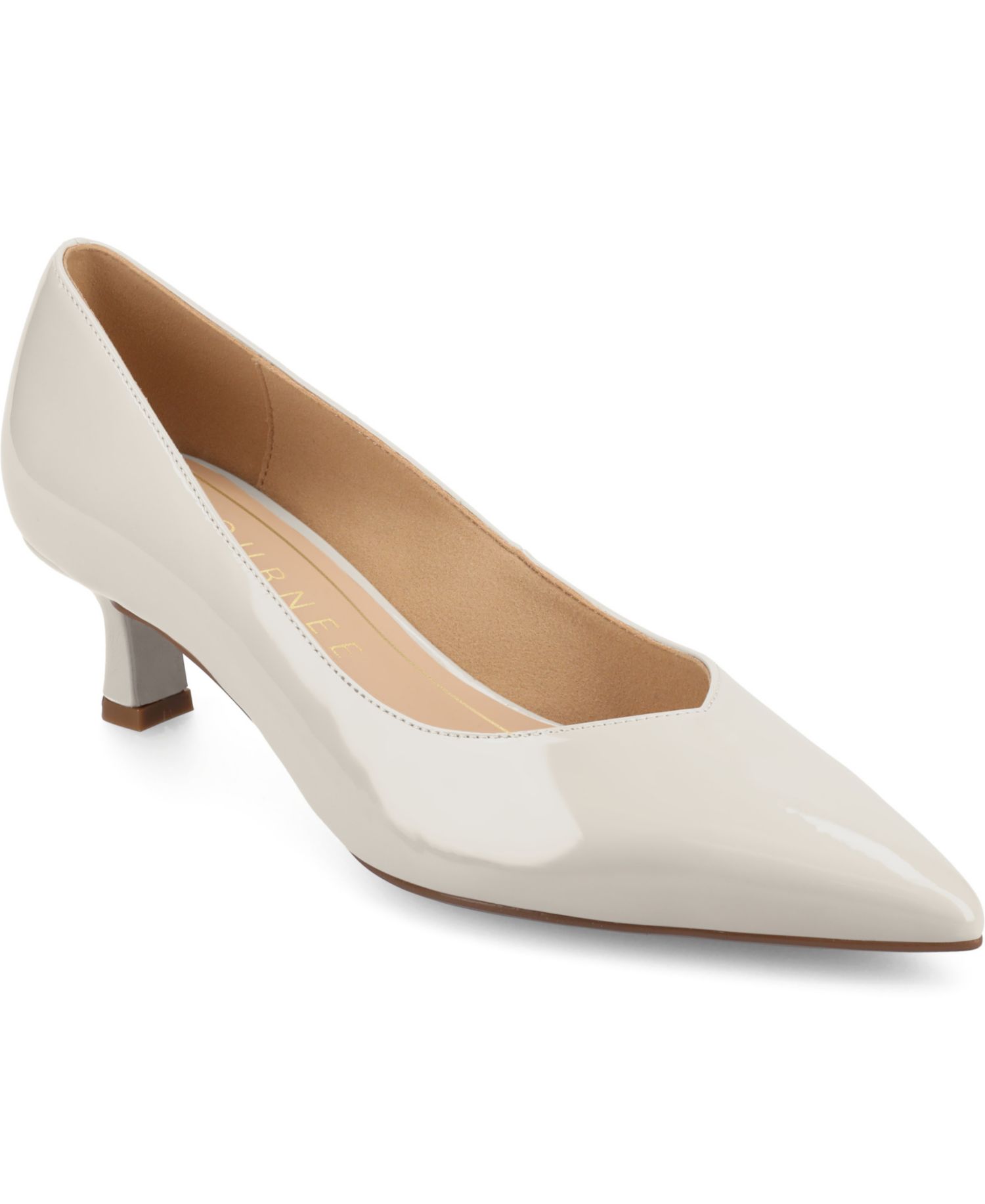 Women's Pammie Pointed Toe Kitten Heel Pumps