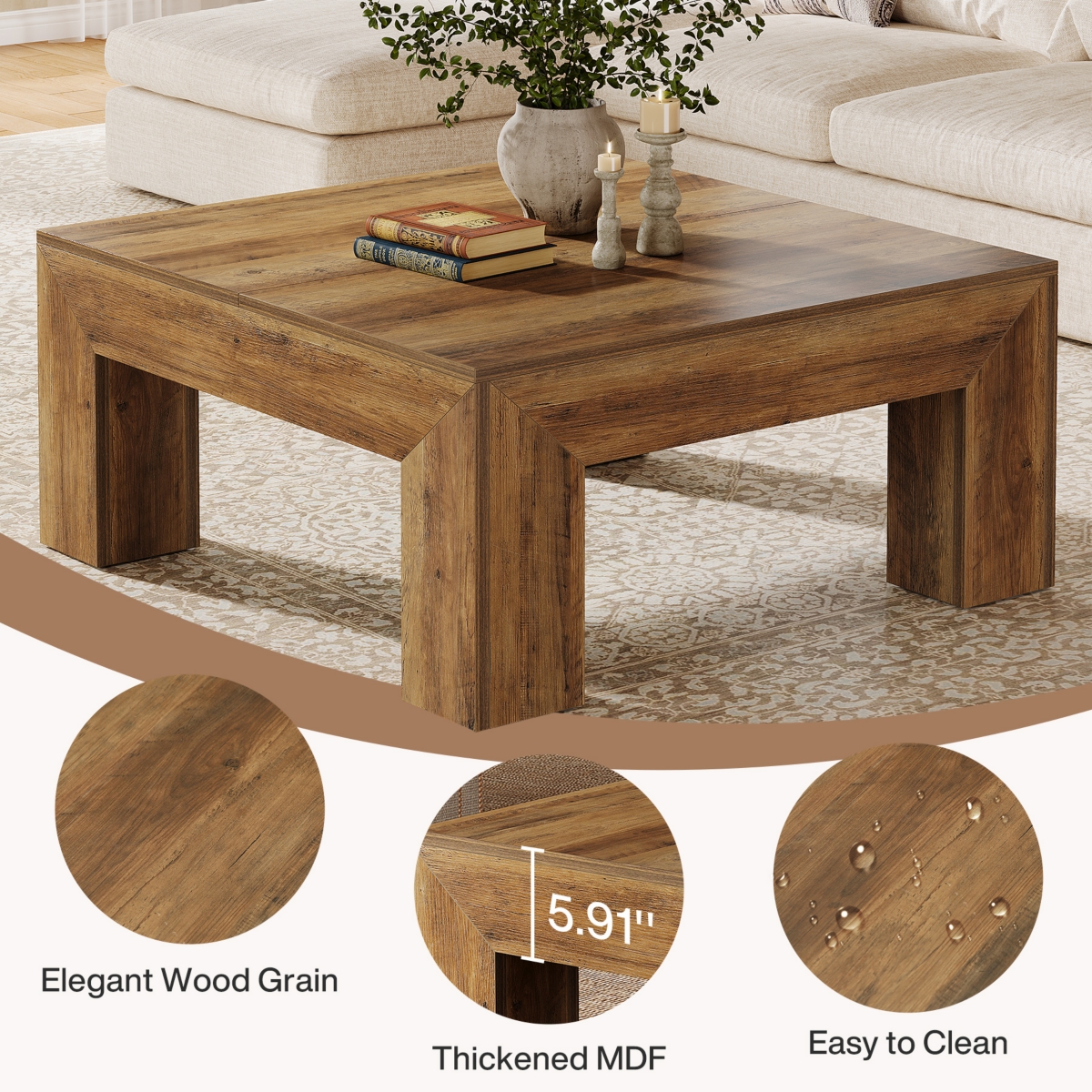 Tribesigns Mirrored Console Table, Modern Silver Entryway Table with Sparkling Crystal Inlays, 39-inch Glass Sofa Table Hallway Table with Mirror Fini