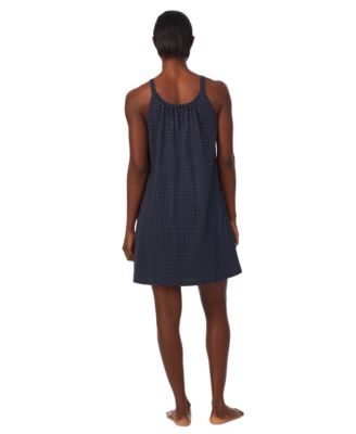 Lauren Ralph Lauren Cotton Knit Double-Strap Nightgown