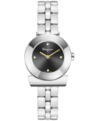 Ferragamo - Women's Swiss Gancino Stainless Steel Bracelet Watch 27mm