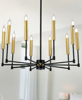 29.1" Mizba 10-Light Indoor Chandelier with Light Kit