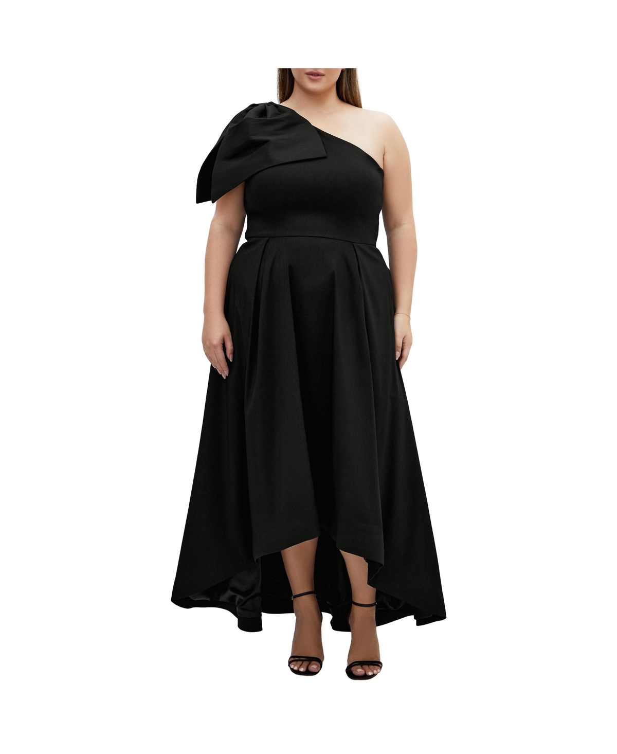 Plus Size Crawford Maxi Dress - True red