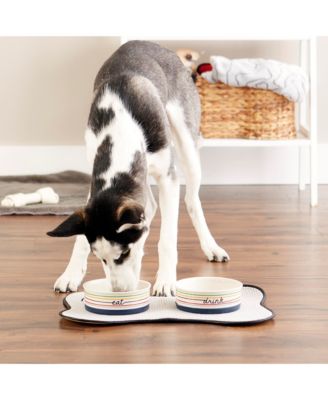 Eat/Drink Pet Bowl Set/2