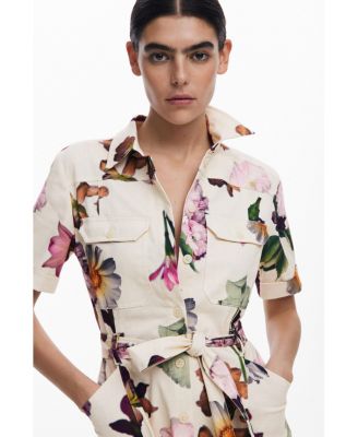 Women's Utility shirt dress