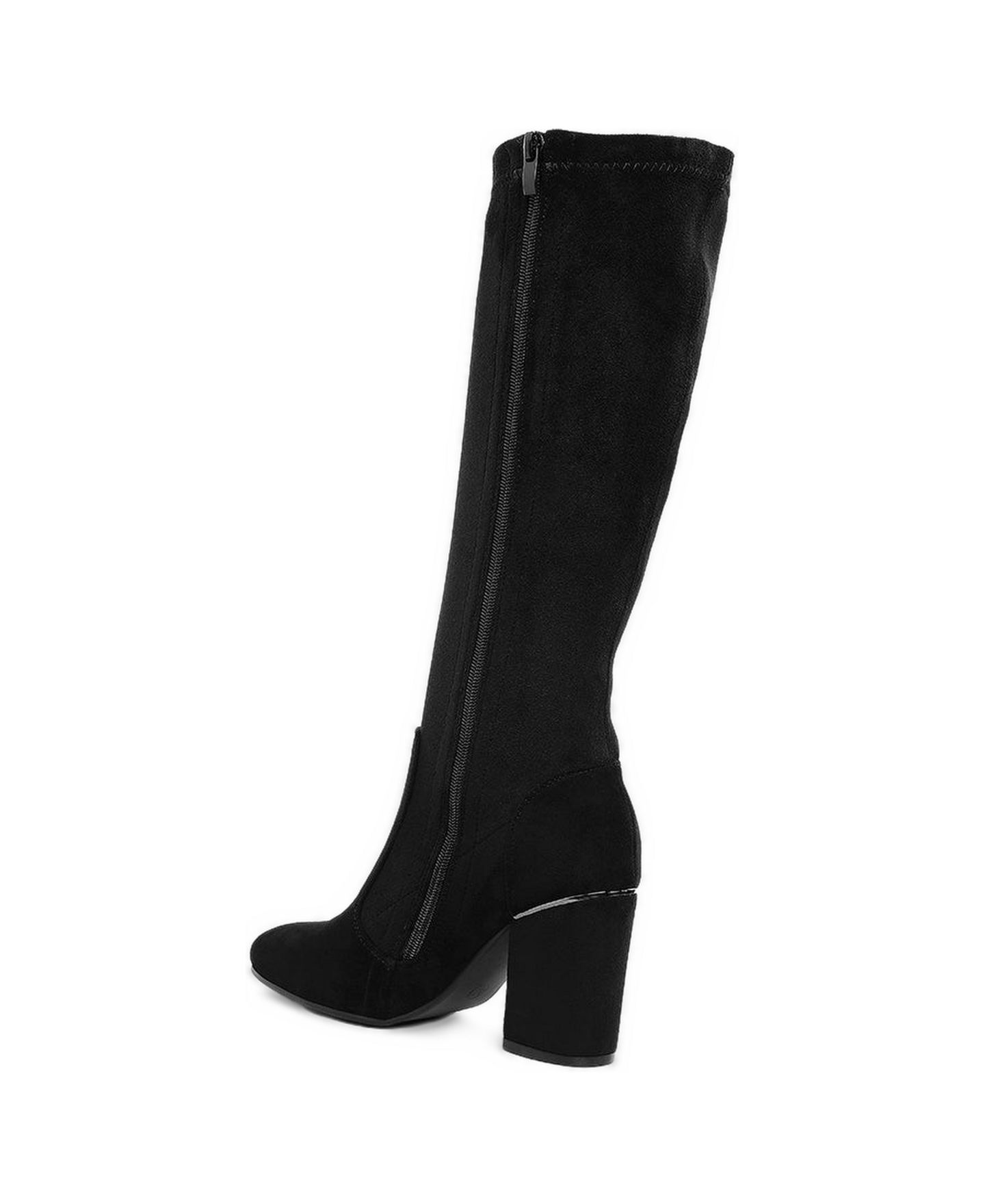 Женские ботинки Rag & Co Saloniki Microfiber Calf, цвет: Чёрный — фото 3