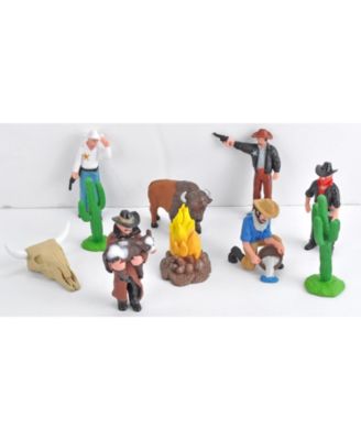 Nature Tube Wild West Figurines, 10 Pieces