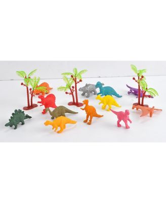 Polybag Mini Dinosaur Figurines, 15 Pieces