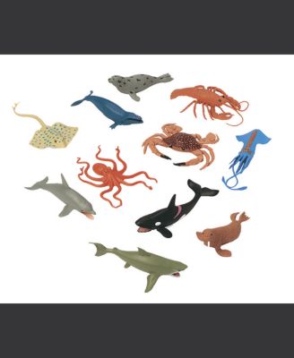 Polybag Aquatic Figurines, 11 Pieces