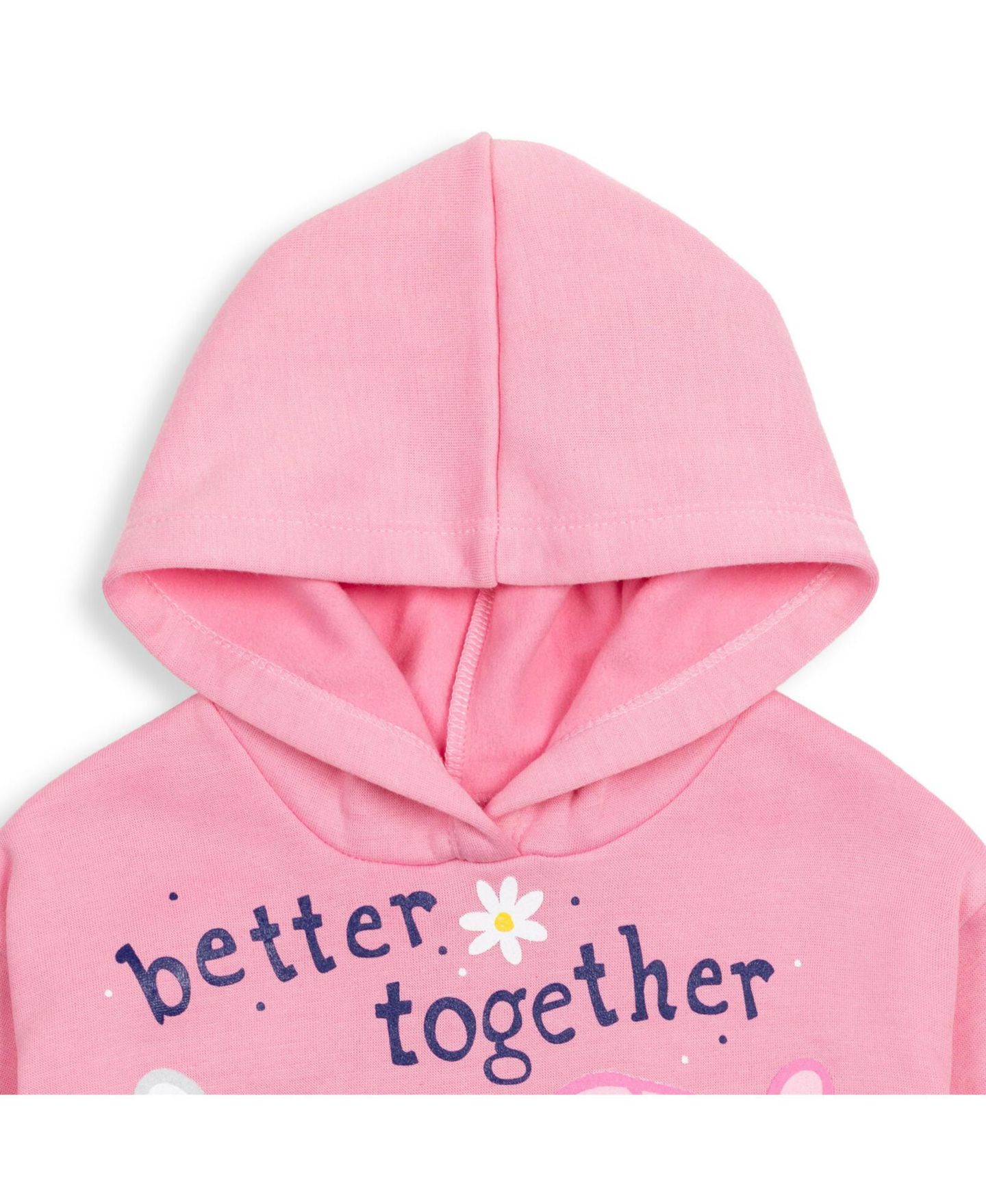 Комплекты Peppa Pig Pullover Fleece Hoodie and Leggings Outfit Set для девочек, цвет: Розовый / Синий — фото 5