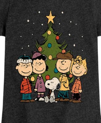 Big Girls Snoopy Holidays Graphic Short Sleeve Tee