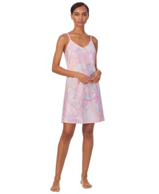Lauren Ralph Lauren - Women's Double-Strap V-Neck Chemise