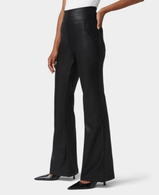 Women's High Rise Shimmer Flare Leggings Pants