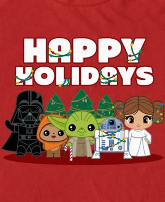 Men's Chibi Holidays Short Sleeve T-Shirt