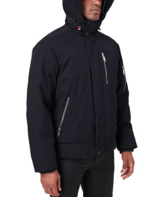 Men's Hooded Bomber Jacket