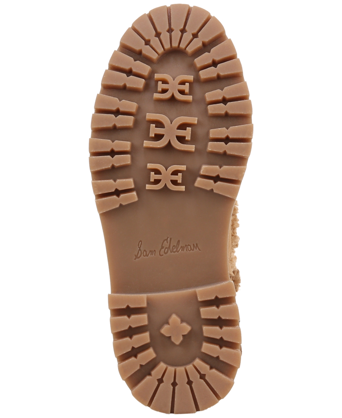 Sam Edelman Elliot Combat Boot Golden Caramel Suede In Golden Caramel