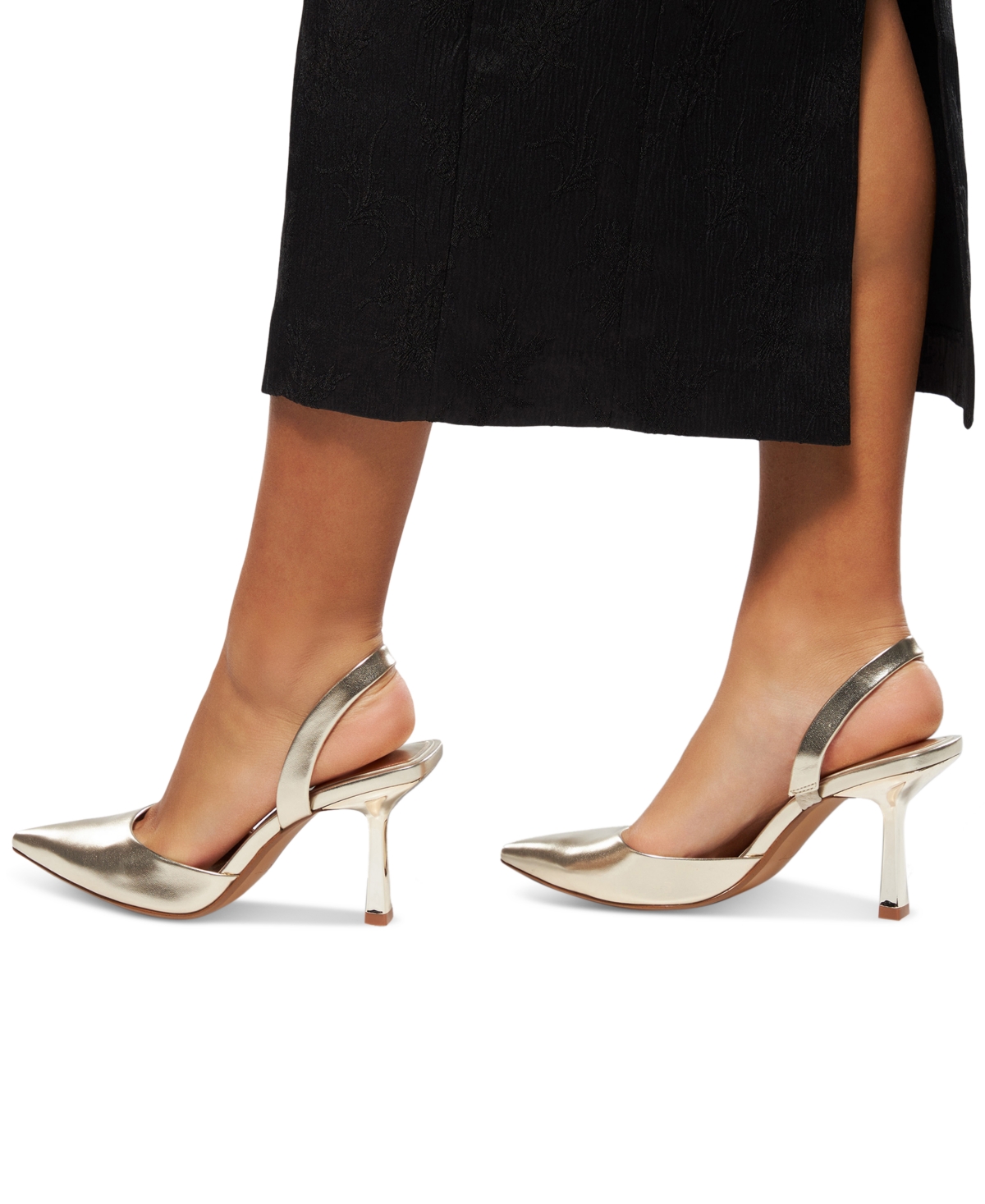 Shop Aldo Women's Brusanti Two-piece Pumps In Champagne