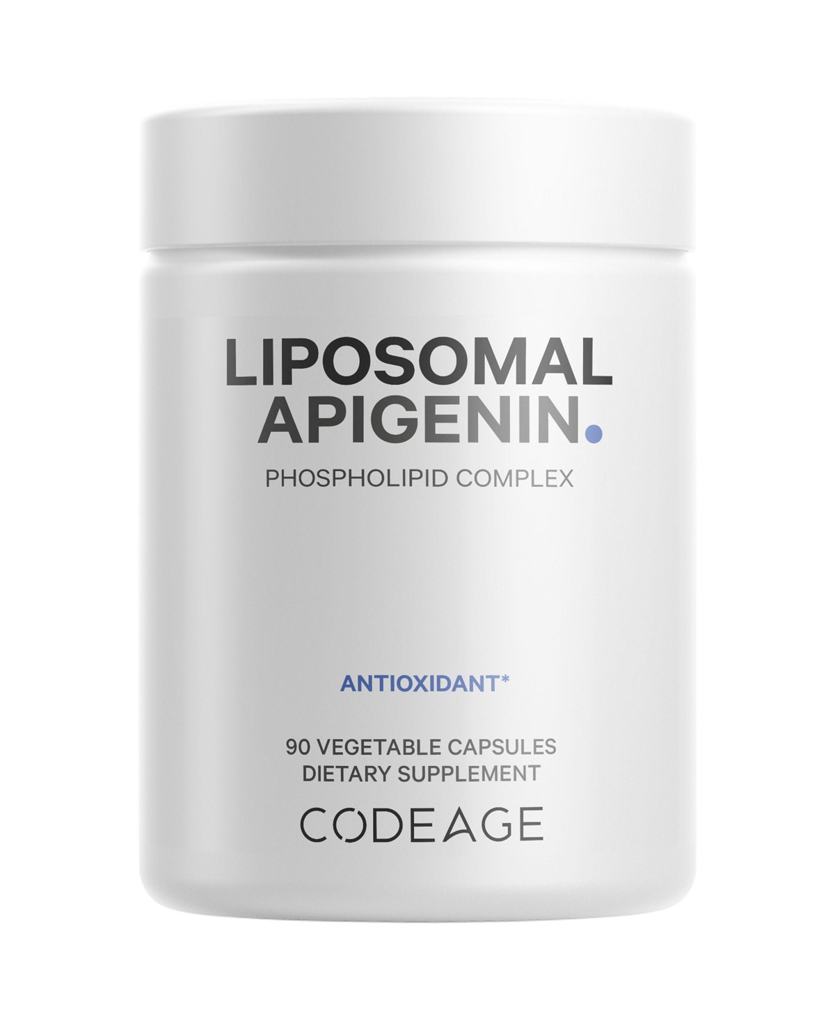 Liposomal Apigenin Supplement, 3-Month Supply, Daily Flavonoid Chamomile Extract, Liposomal Phospholipid Complex, Non-gmo Sunflower Oil, Phosp