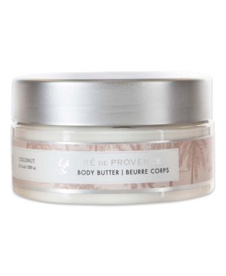 Pre de Provence Body Butter Shea Butter Enriched, 6.7 Fl Oz, Lily of the Valley - Coconut