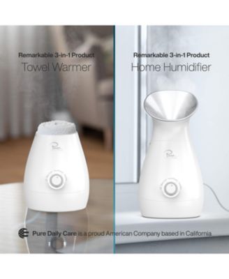 NanoSteamer Large 3-in-1 Nano Ionic Facial Steamer (Lilac)