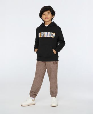 Big Boys Graphic Fleece Hoodie