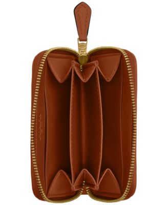 Essential Small Zip Around Signature Jacquard Card Case 