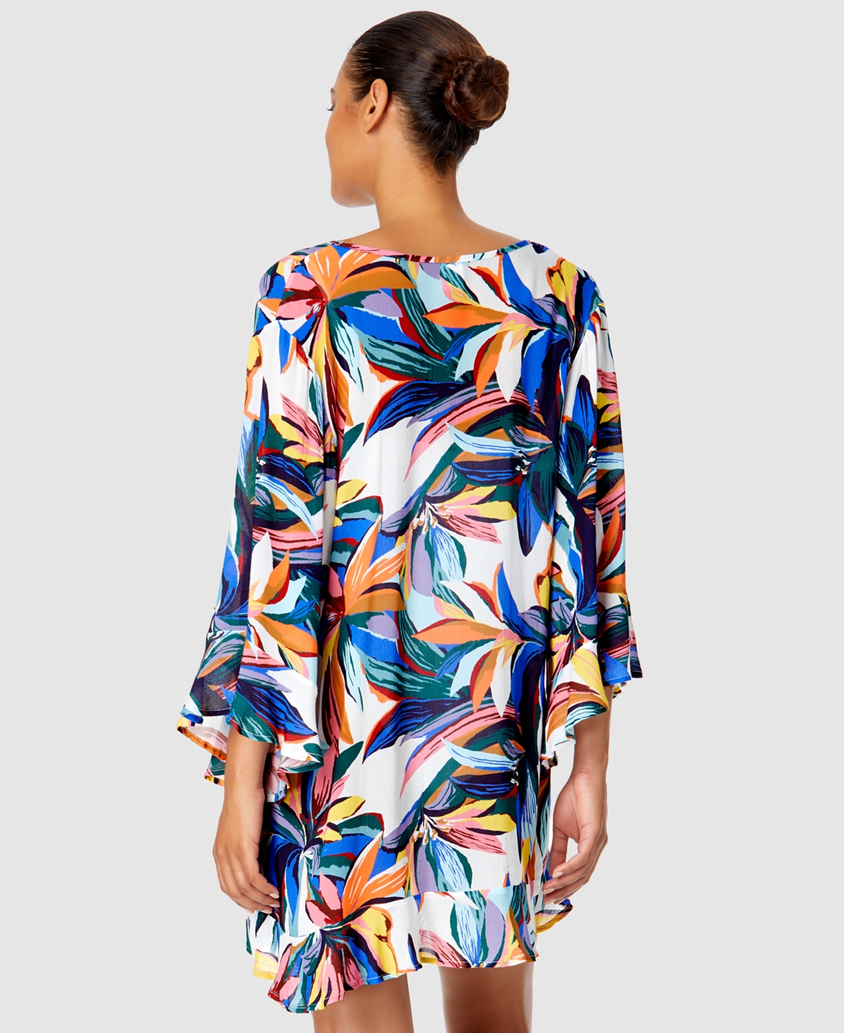 Anne Cole Women's Printed Tunic Swim Cover-Up