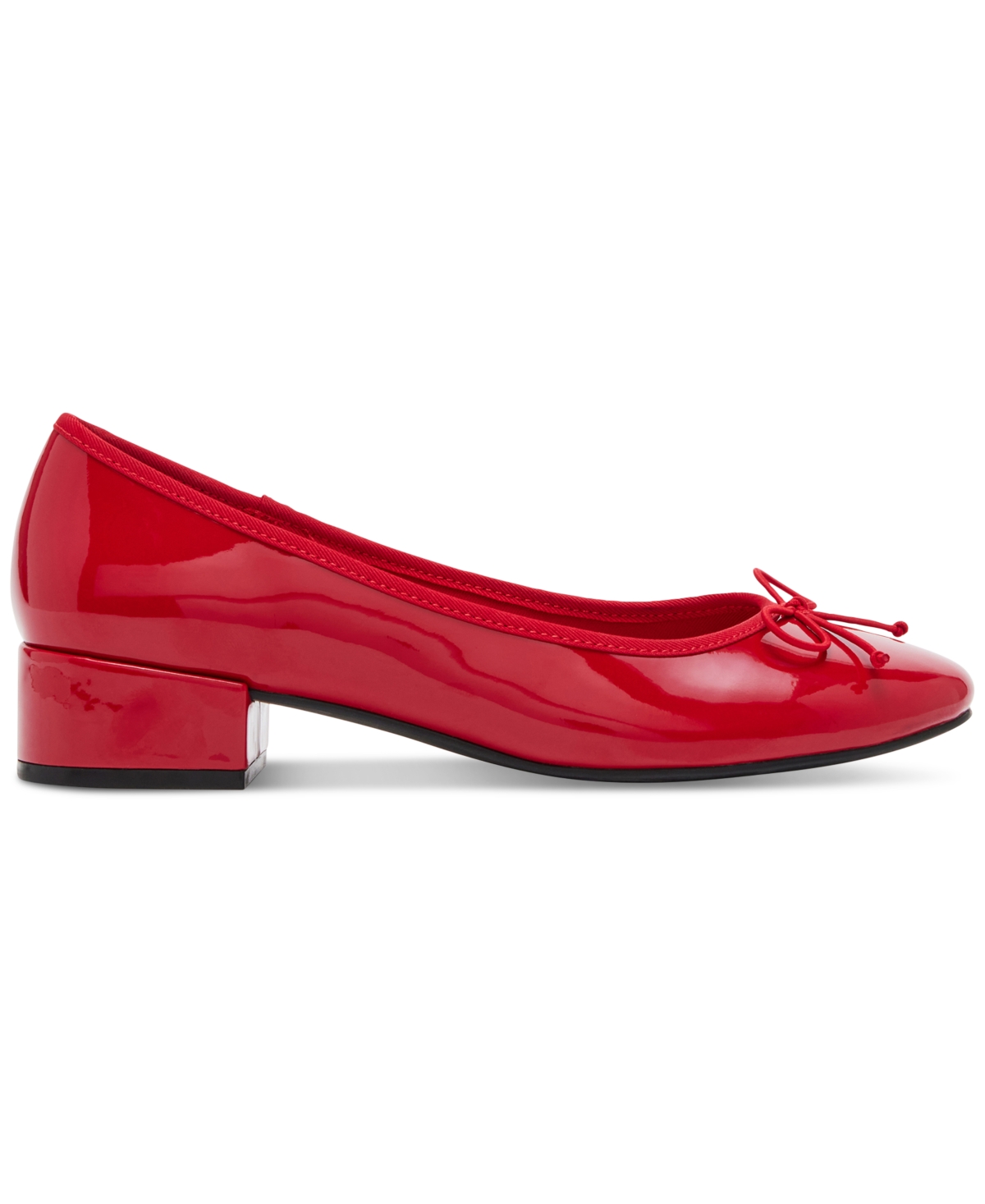 Madden Girl Twirley Block-Heel Ballet Flats