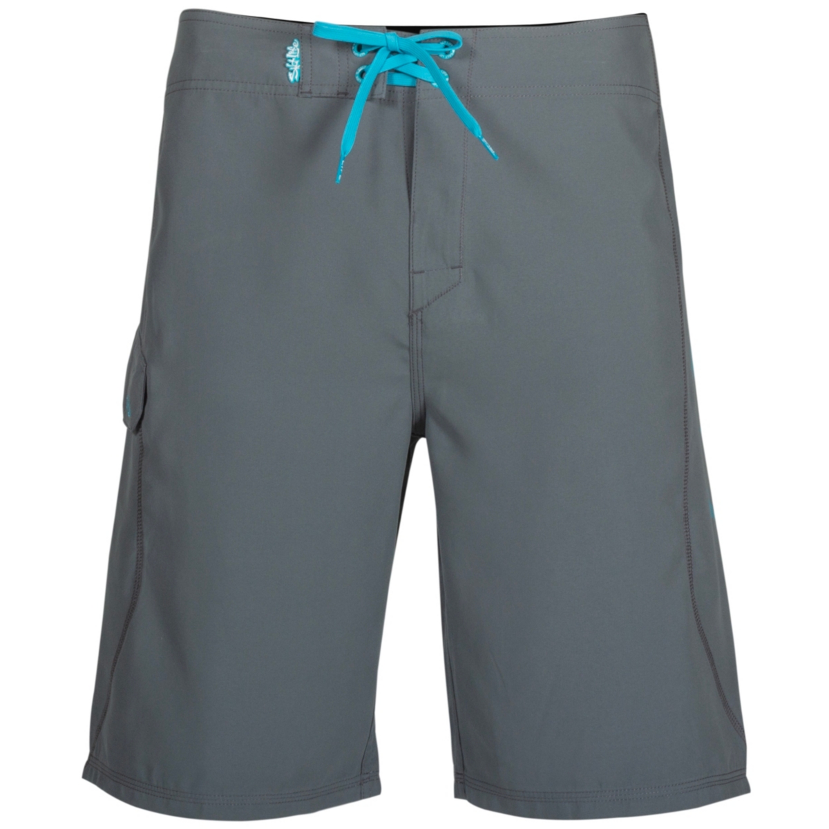 Salt Life Men's Stealth Bomberz Aqua Shorts