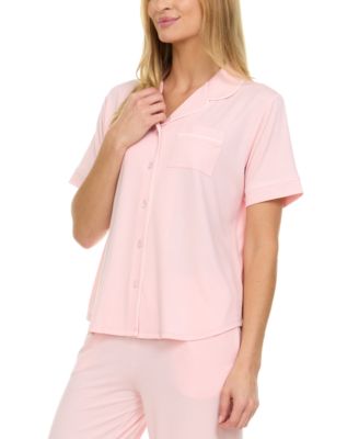 Women's Annie Notch Top and Capri Pajama 2-Piece Set