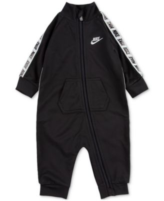 Nike - Baby Taping-Detail Zip-Front Coverall